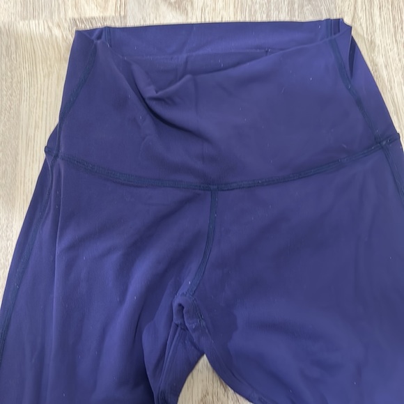 Lululemon Dark Purple Leggings - Picture 2 of 8